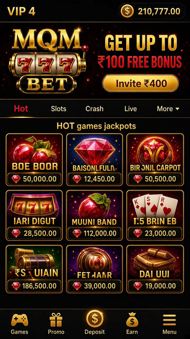 MQM BET app screenshot 2